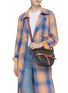 Figure View - Click To Enlarge - LOEWE - 'Gate' small leather saddle bag