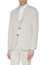 Front View - Click To Enlarge - BOGLIOLI - 'K Jacket' soft blazer