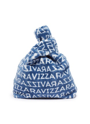Main View - Click To Enlarge - SIMONETTA RAVIZZA - 'Furrissima' logo print mink fur sac bag