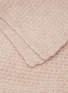 Detail View - Click To Enlarge - OYUNA - Lia cashmere throw – Blush