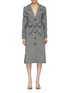 Main View - Click To Enlarge - C/MEO COLLECTIVE - 'Motivations' belted gingham check trench coat