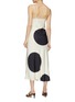 Back View - Click To Enlarge - C/MEO COLLECTIVE - 'Sectional' oversized dot print bias dress