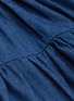 Detail View - Click To Enlarge - C/MEO COLLECTIVE - 'Kind To You' knot front tiered denim dress