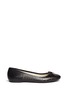 Main View - Click To Enlarge - MICHAEL KORS - 'Olivia' floral perforated leather ballerinas