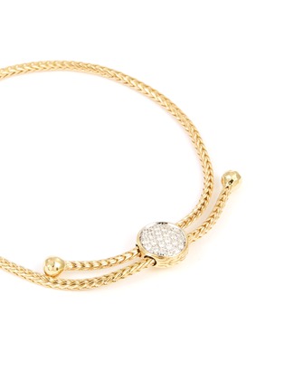 Detail View - Click To Enlarge - JOHN HARDY - 'Classic Chain' diamond 18k yellow gold bracelet