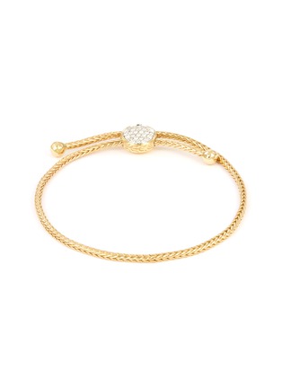 Main View - Click To Enlarge - JOHN HARDY - 'Classic Chain' diamond 18k yellow gold bracelet