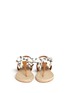 Figure View - Click To Enlarge - TORY BURCH - 'Penny' floral print canvas bow espadrille sandals
