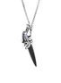 Main View - Click To Enlarge - JOHN HARDY - 'Legends Naga' sapphire spinel sterling silver pendant necklace
