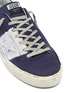 Detail View - Click To Enlarge - GOLDEN GOOSE - 'Hi Star' metallic colourblock leather flatform sneakers