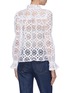 Back View - Click To Enlarge - DIANE VON FURSTENBERG - 'Rosalyn' scalloped broderie anglaise shirt