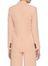 Back View - Click To Enlarge - DIANE VON FURSTENBERG - 'Madison' peaked lapel double breasted blazer
