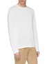 Front View - Click To Enlarge - EIDOS - Linen-cotton sweater