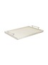  - PINETTI - Dedalo large rectangle tray – Cream