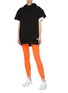 Figure View - Click To Enlarge - VICTORIA BECKHAM - x Reebok logo embroidered performance leggings
