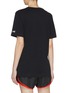 Back View - Click To Enlarge - VICTORIA BECKHAM - x Reebok logo embroidered oversized T-shirt