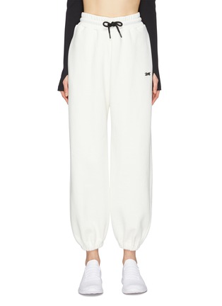 Main View - Click To Enlarge - VICTORIA BECKHAM - x Reebok logo embroidered jogging pants