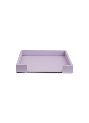 Main View - Click To Enlarge - PINETTI - Liverpool letter tray – Lavender