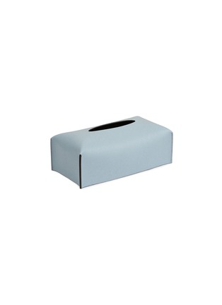  - PINETTI - Liverpool rectangle leather tissue box – Arctic
