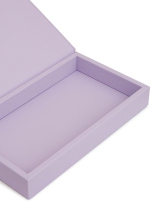 Detail View - Click To Enlarge - PINETTI - Liverpool rectangle box – Lavender