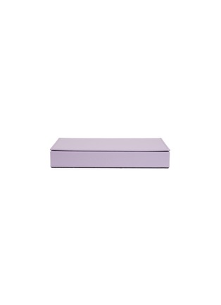 Main View - Click To Enlarge - PINETTI - Liverpool rectangle box – Lavender