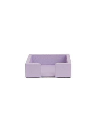 Main View - Click To Enlarge - PINETTI - Liverpool leather paper holder – Lavender