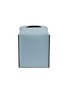 Main View - Click To Enlarge - PINETTI - Liverpool square leather tissue box – Arctic