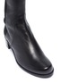 Detail View - Click To Enlarge - STUART WEITZMAN - 'Reserve' stretch leather knee high boots