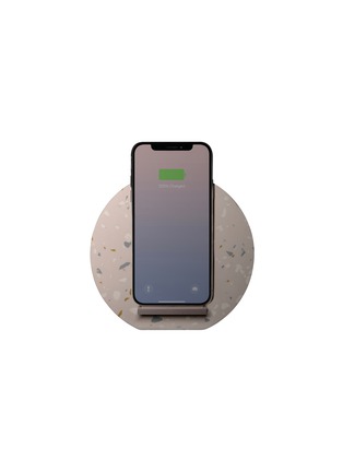 Detail View - Click To Enlarge - NATIVE UNION - DOCK Terrazzo wireless charger – Rose