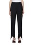 Main View - Click To Enlarge - CHRISTOPHER ESBER - Bead fringe cuff suiting pants