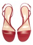 Detail View - Click To Enlarge - GIANVITO ROSSI - 'Manhattan 55' twist strap leather slingback sandals