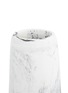 Detail View - Click To Enlarge - DINOSAUR DESIGNS - Pebble tall vase – Black & Snow Swirl