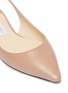 Detail View - Click To Enlarge - JIMMY CHOO - 'Erin' leather slingback skimmer flats