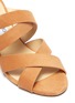 Detail View - Click To Enlarge - JIMMY CHOO - 'Delila' cork wedge strappy suede sandals