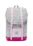 Main View - Click To Enlarge - HERSCHEL SUPPLY CO. - 'Retreat' colourblock canvas 14L youth backpack