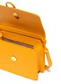 Detail View - Click To Enlarge - JW ANDERSON - 'Logo' plate mini crossbody bag