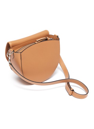 Detail View - Click To Enlarge - JW ANDERSON - 'Bike' small leather crossbody bag