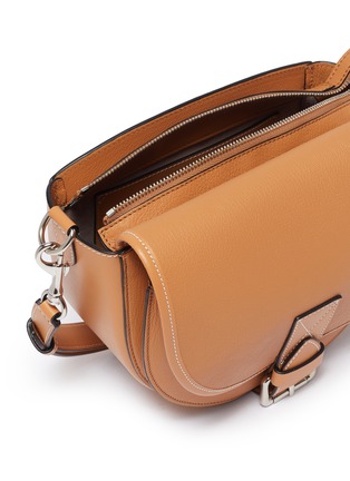 Detail View - Click To Enlarge - JW ANDERSON - 'Bike' small leather crossbody bag
