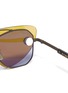Detail View - Click To Enlarge - DYNE - Interchangeable lens metal aviator sunglasses