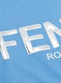  - FENDI SPORT - Metallic logo print T-shirt