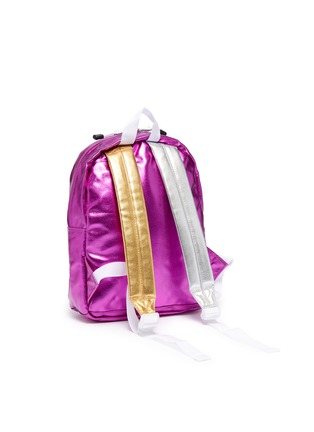 Figure View - Click To Enlarge - STATE BAGS - 'Mini Kane' metallic toddler backpack