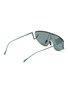 Figure View - Click To Enlarge - FOR ART'S SAKE - 'Air' metal browline sunglasses