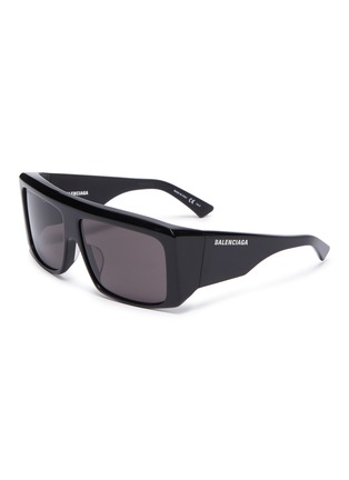 Main View - Click To Enlarge - BALENCIAGA - Acetate oversized square sunglasses