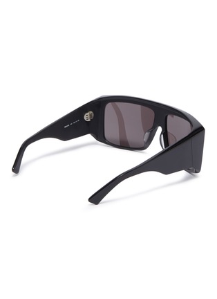 Figure View - Click To Enlarge - BALENCIAGA - Acetate oversized square sunglasses