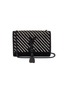 Main View - Click To Enlarge - SAINT LAURENT - 'Kate' tassel strass suede crossbody bag