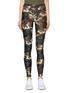 Main View - Click To Enlarge - THE UPSIDE - 'Camo' print yoga pants