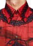 Detail View - Click To Enlarge - - - Point collar centaur print poplin shirt