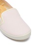 Detail View - Click To Enlarge - RIVIERAS - 'TDM 10°' colourblock canvas kids skate slip-ons