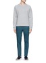 Figure View - Click To Enlarge - THEORY - 'Jago' Merino wool blend sweater