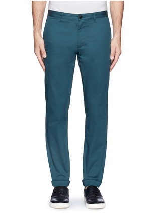 Main View - Click To Enlarge - THEORY - 'Zaine' cotton blend twill pants