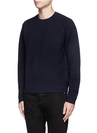 Front View - Click To Enlarge - THEORY - 'Jago' Merino wool blend sweater